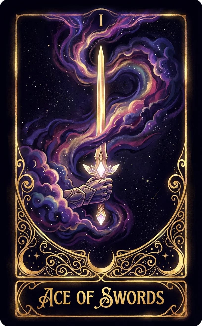 Ace of Swords Tarot Card