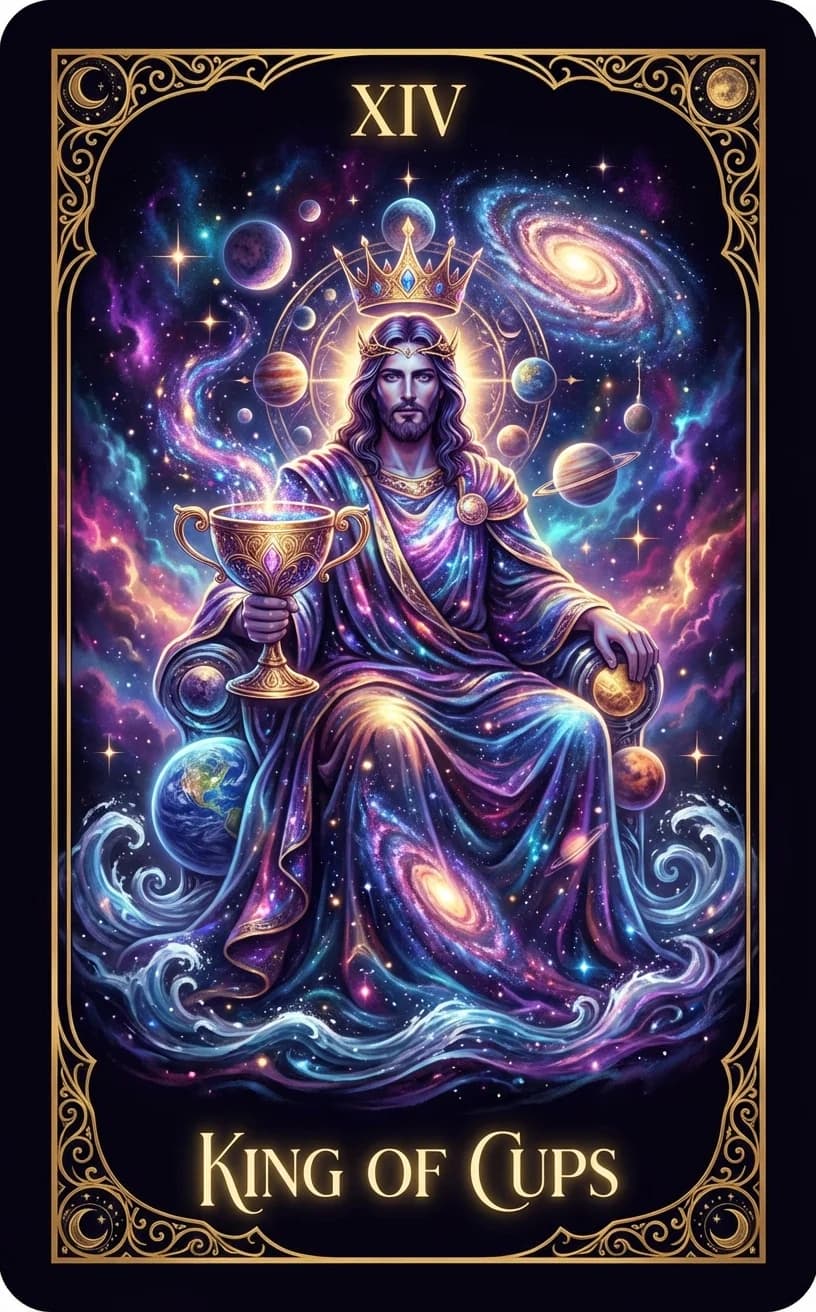 King of Cups Tarot Card