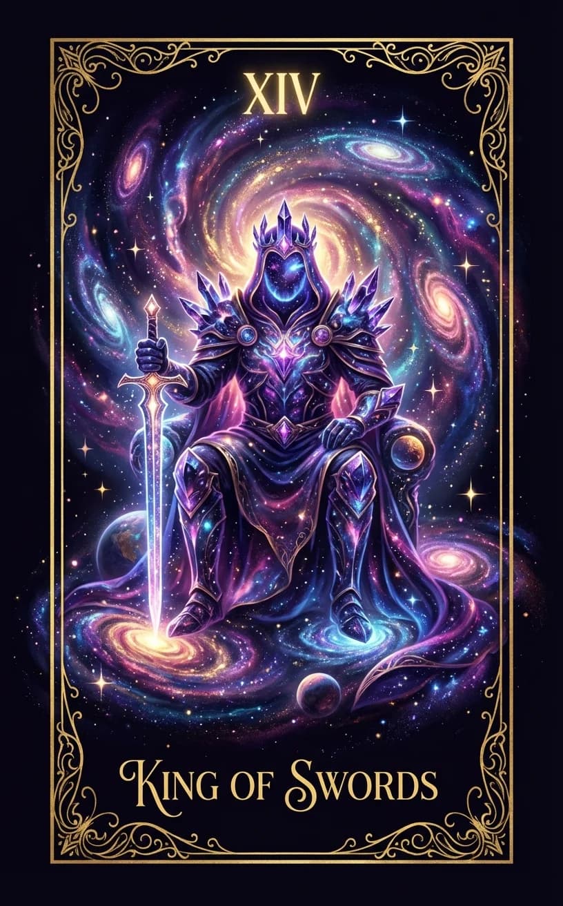 King of Swords Tarot Card