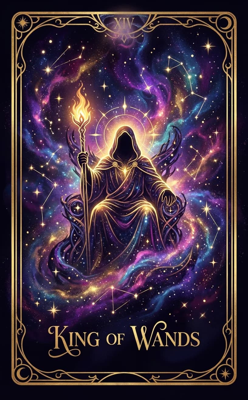King of Wands Tarot Card