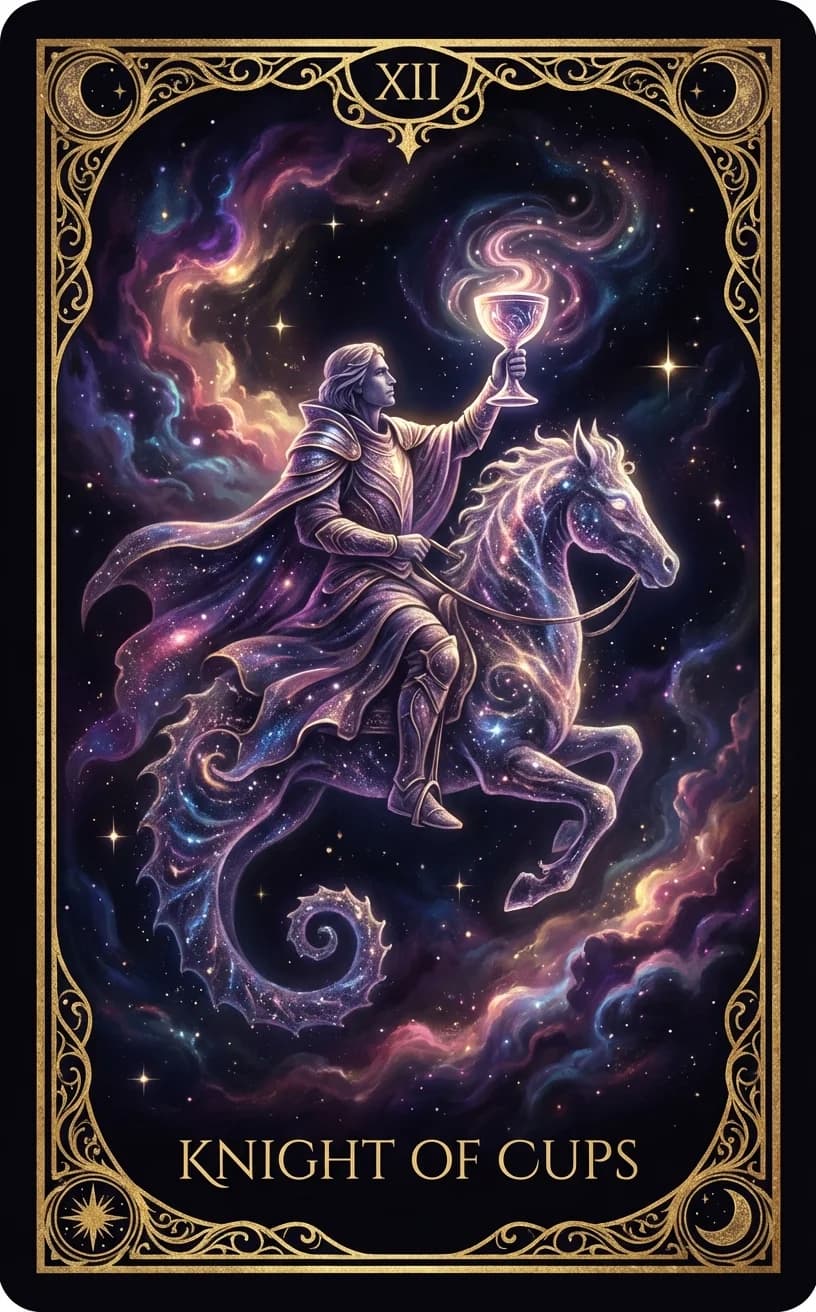 Knight of Cups Tarot Card