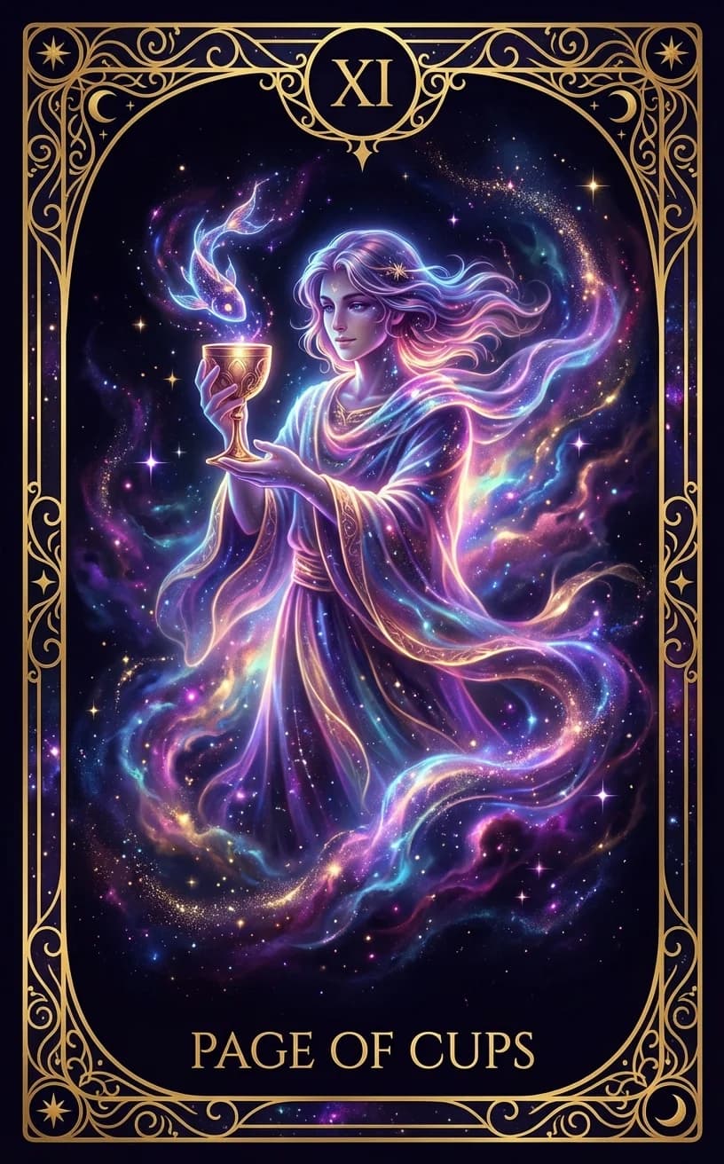 Page of Cups Tarot Card