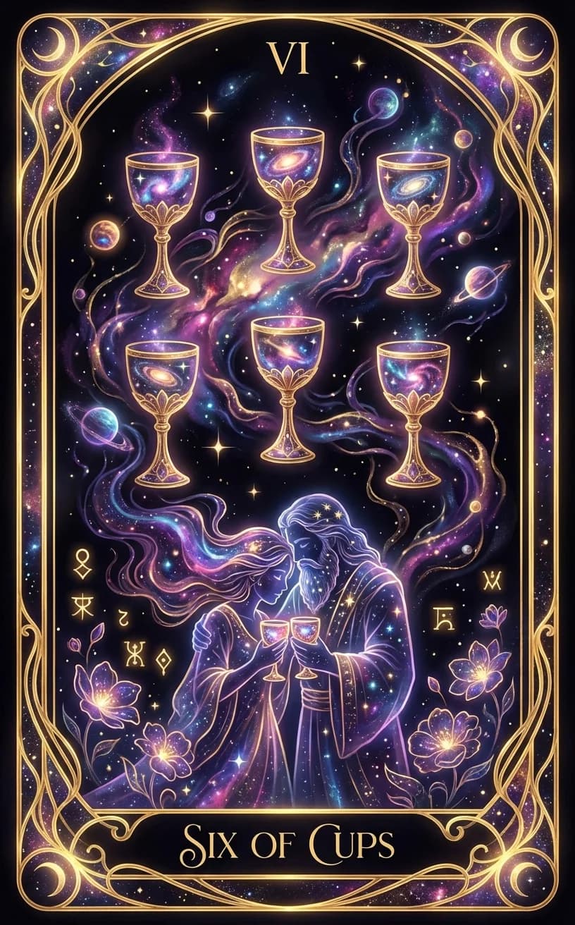 Six of Cups Tarot Card