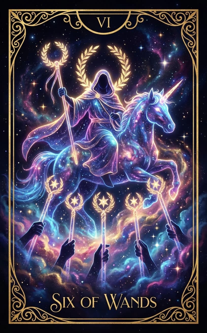 Six of Wands Tarot Card
