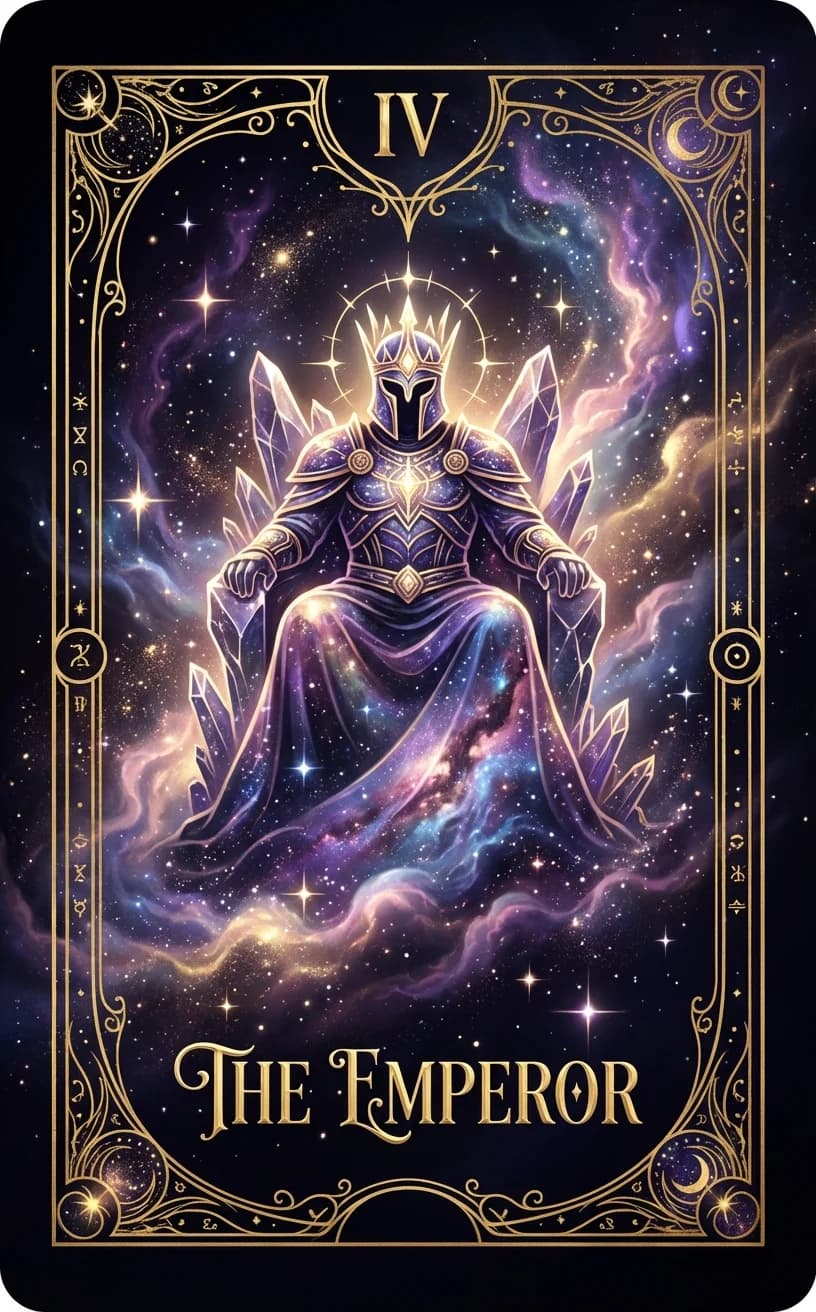 The Emperor Tarot Card