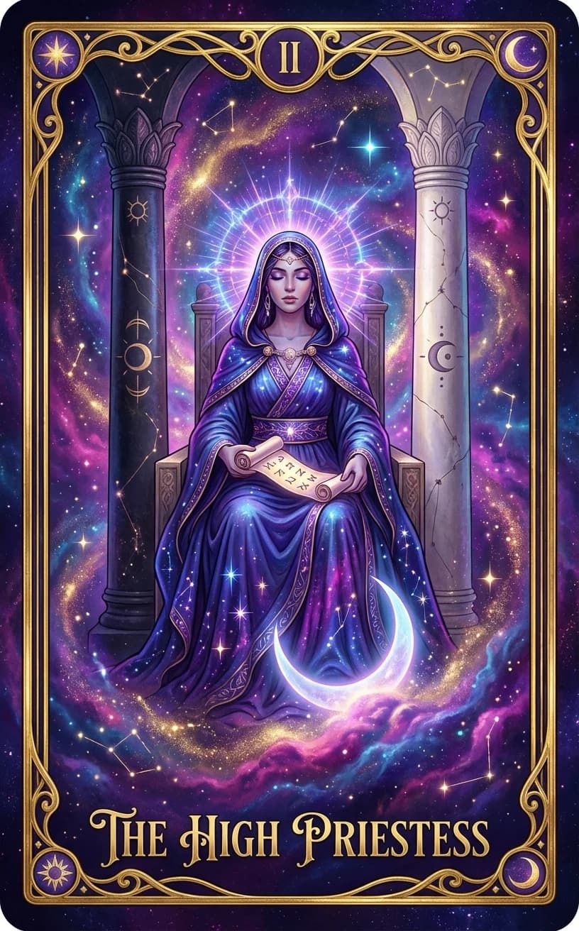 The High Priestess Tarot Card